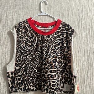 Free people wildfire cheetah muscle tank
